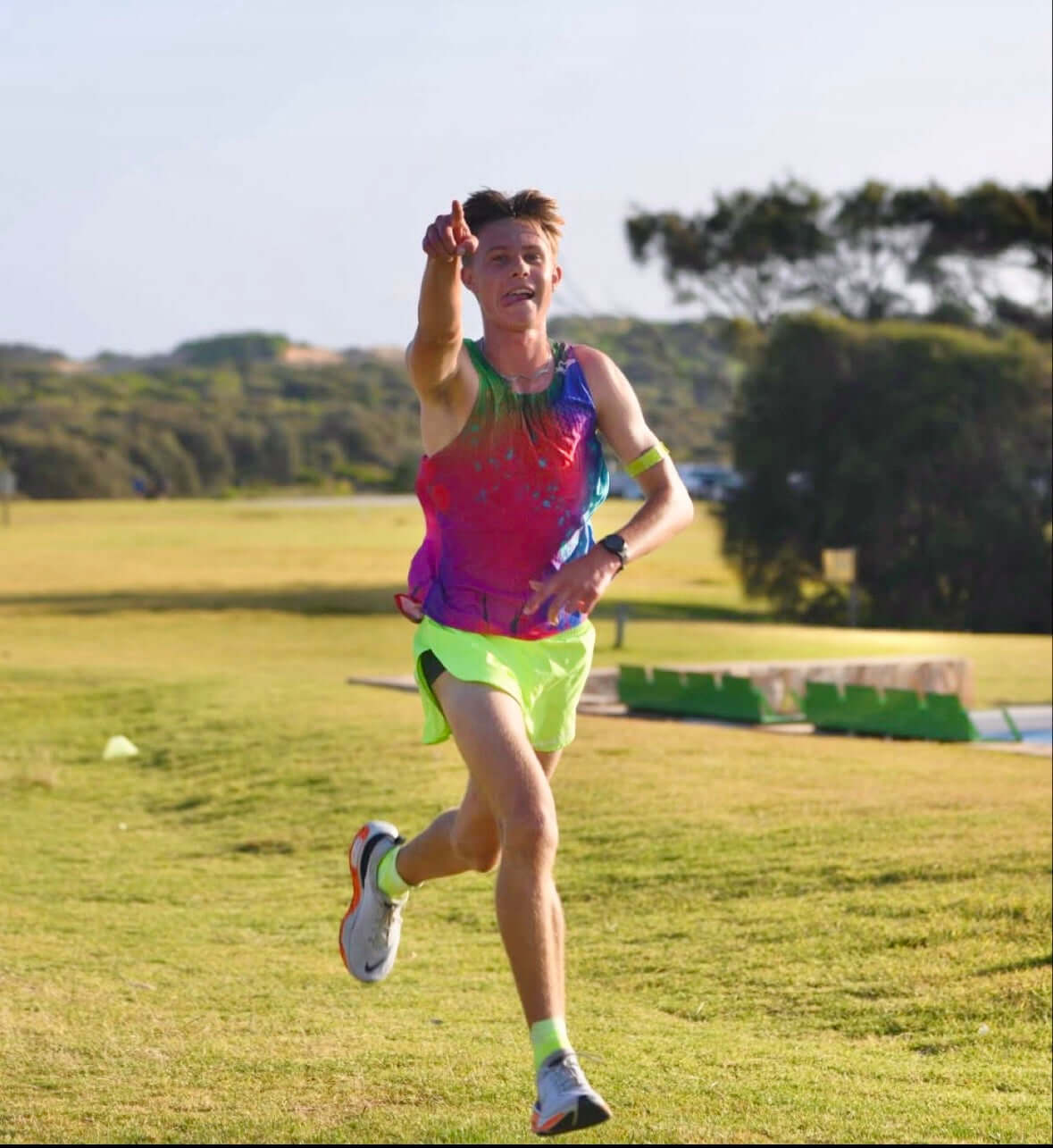 Cardio Kingz Children's Running Singlet - Technicolour Dream