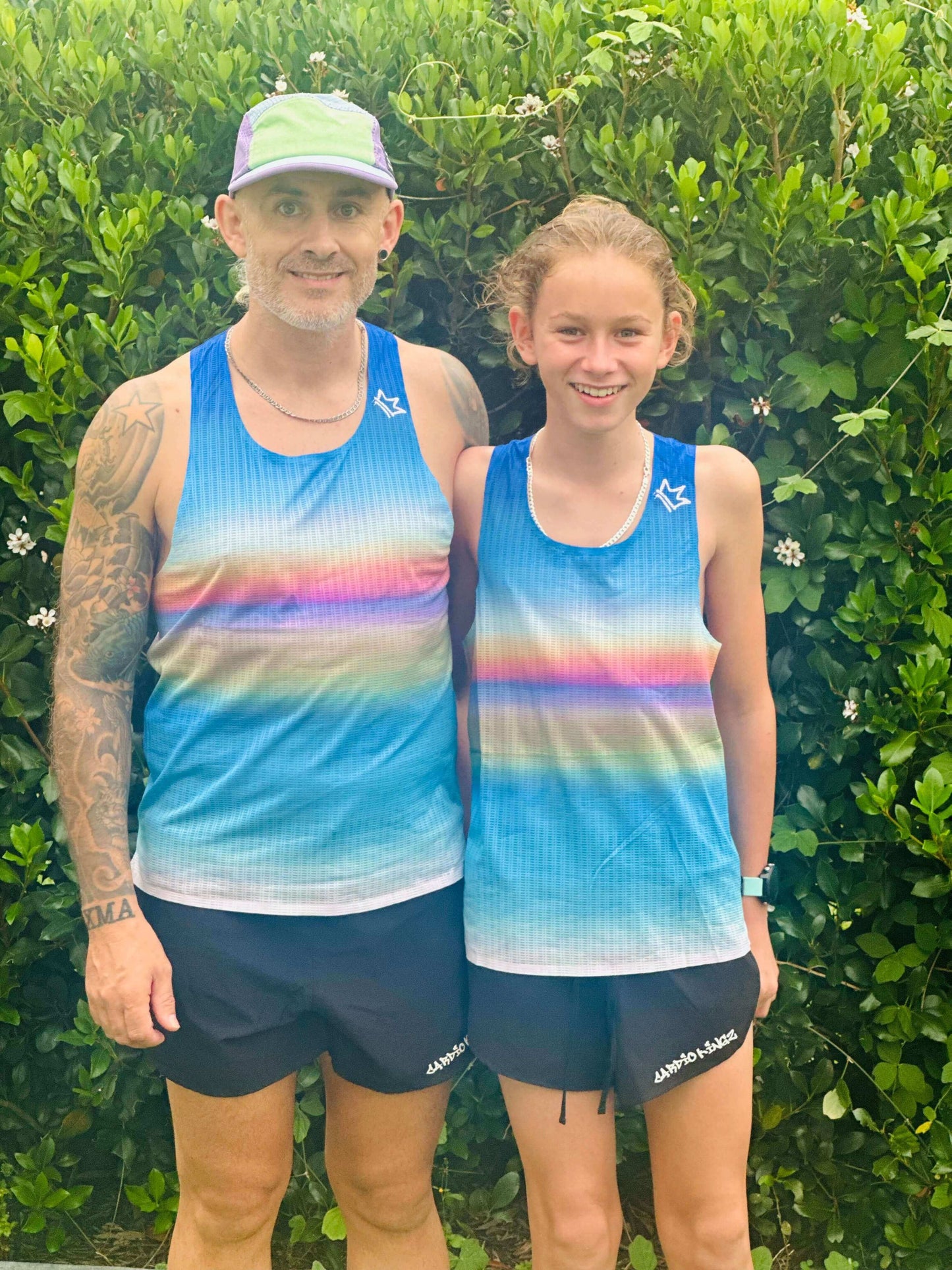 Cardio Kingz Childrens Running Singlet - Golden Hour