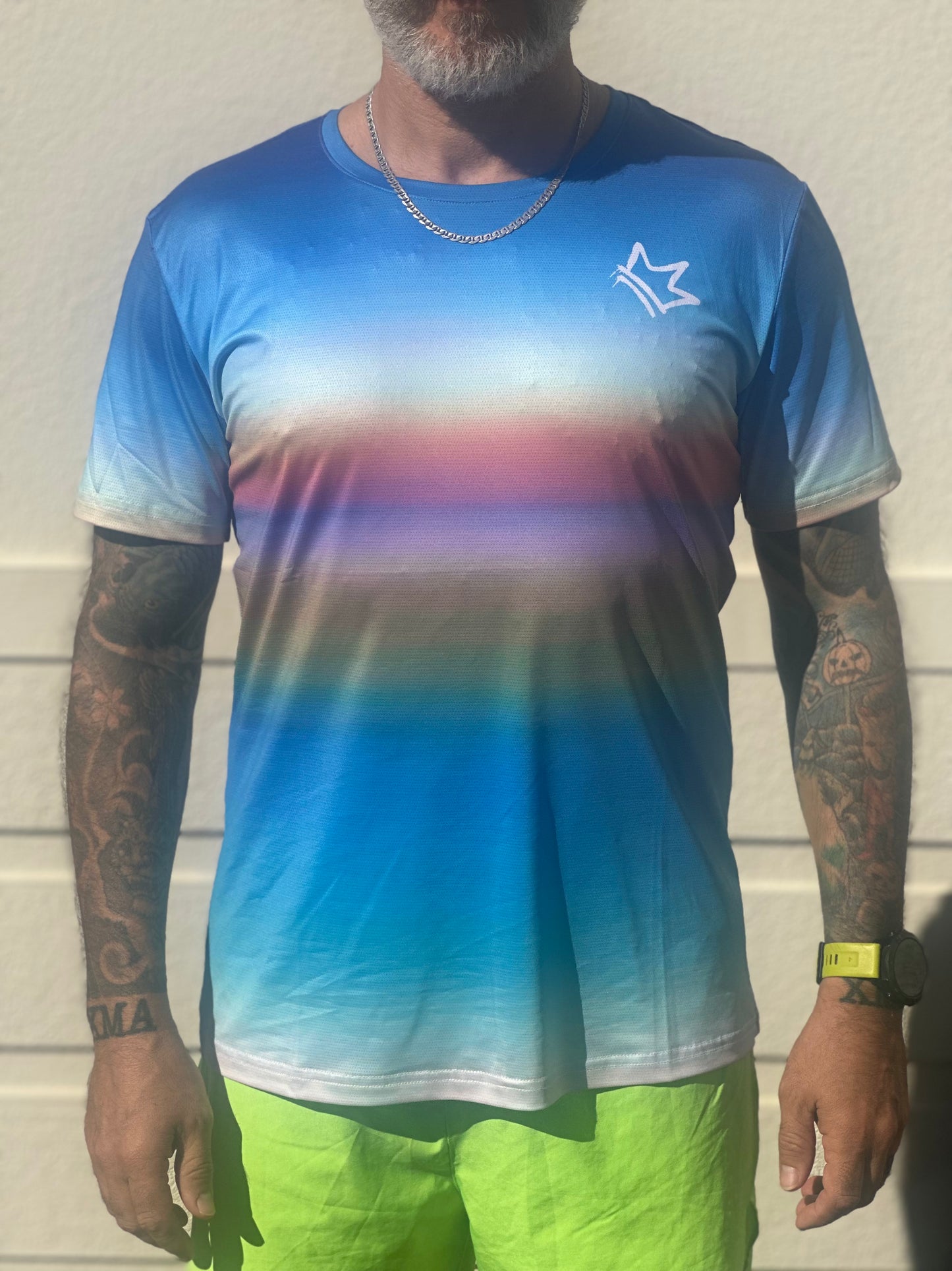 T-shirt da corsa per uomo Cardio Kingz - Ora d'oro