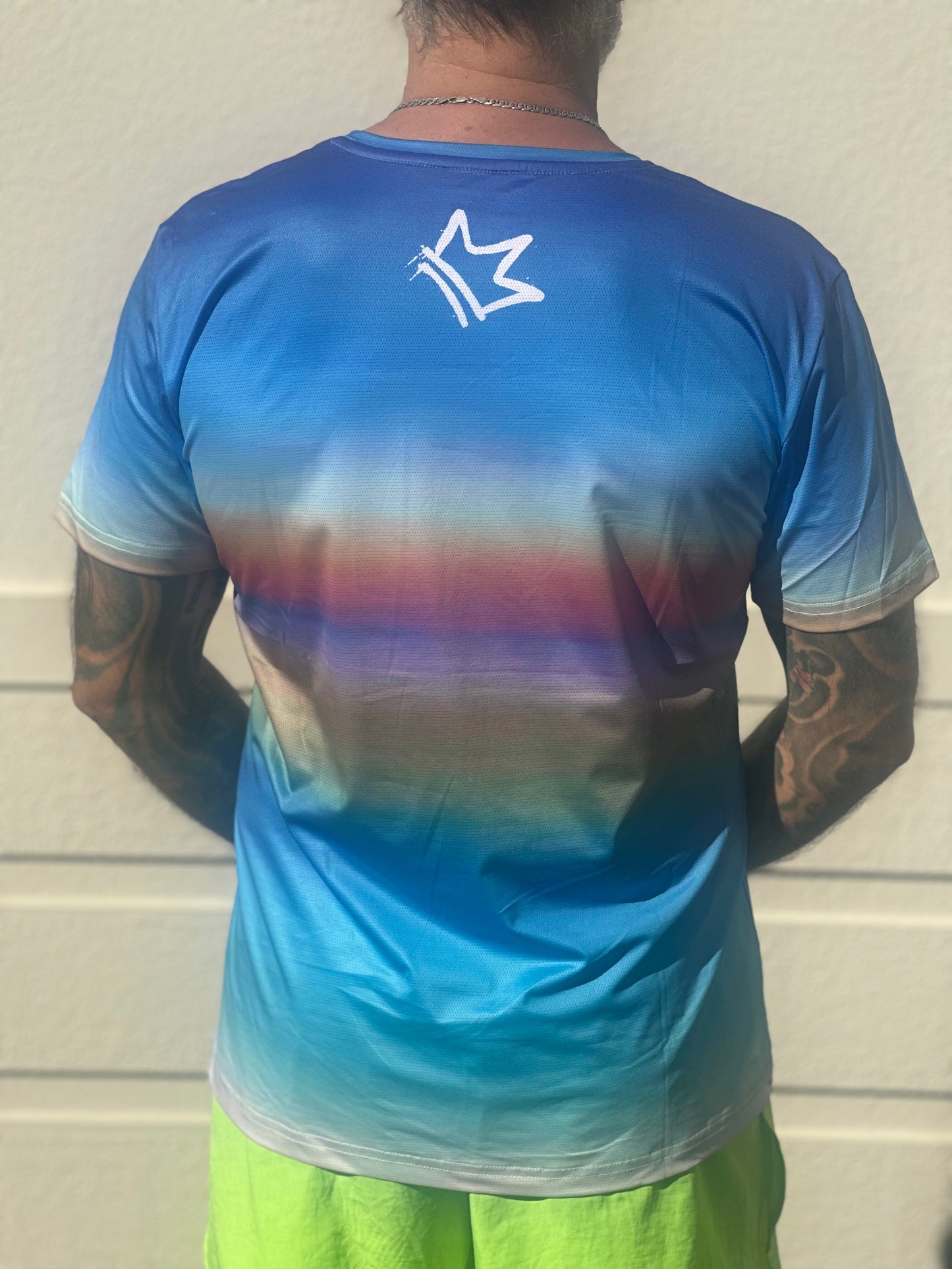 T-shirt da corsa per uomo Cardio Kingz - Ora d'oro