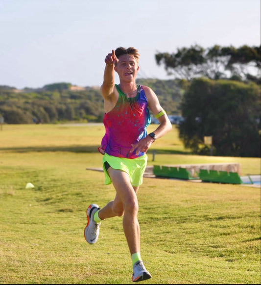 Cardio Kingz Technicolour Dream Running Singlet - Children