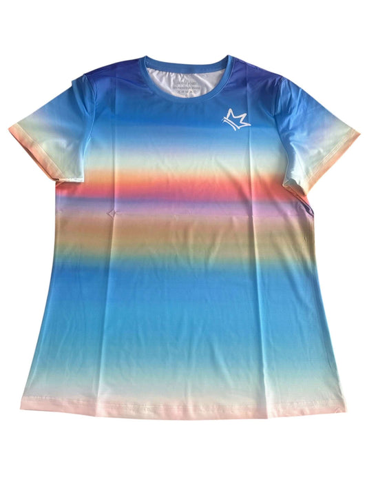 Cardio Kingz Women's Running Tshirt - Golden Hour