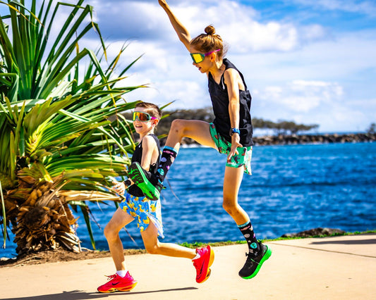 Kids Running Split Shorts - Cardio Kingz