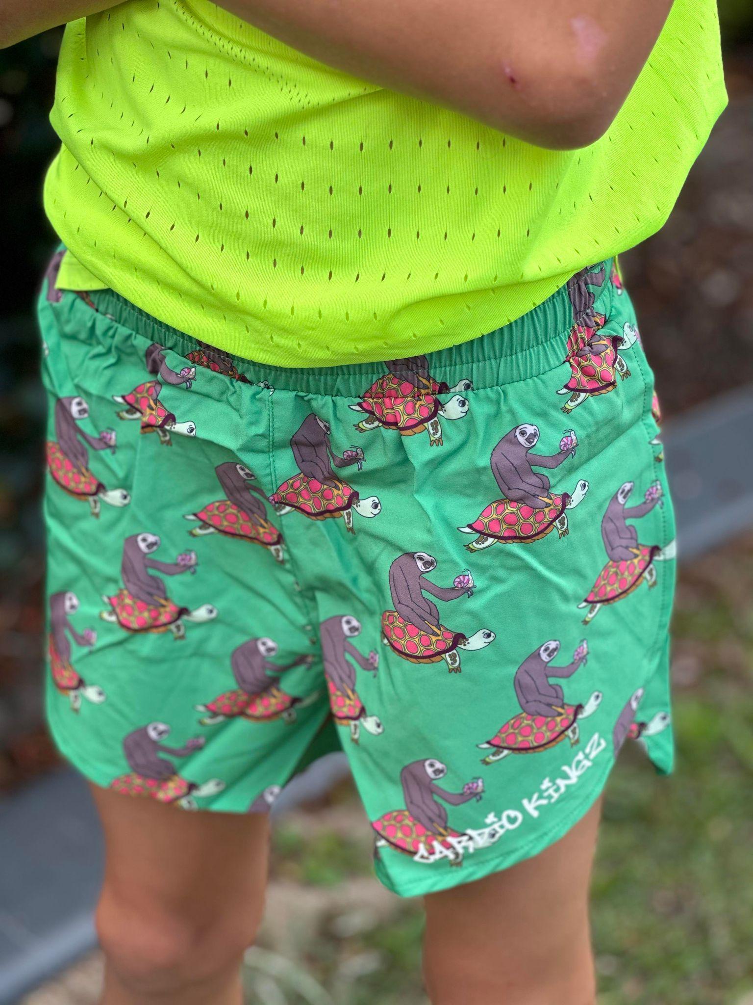 Kids Running Split Shorts - Cardio Kingz